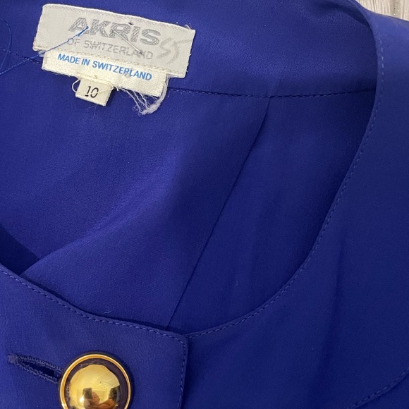 Akris Vintage Silk Dress - Picture 12 of 16